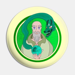 The Monk and the Dragon Pin