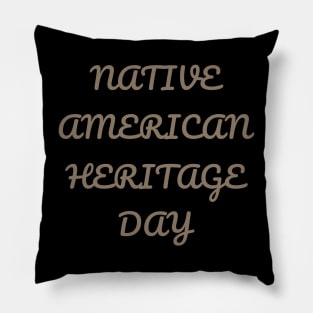 Native American Heritage Day Pillow
