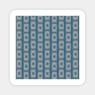 Digitized Aztec Navajo Pattern Magnet