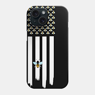 Vintage Bee Pattern Phone Case