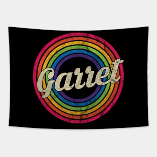 Garret - Retro Rainbow Faded-Style Tapestry