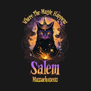 Salem Magical Cat T-Shirt