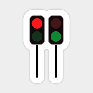 Red light, Green light. Magnet