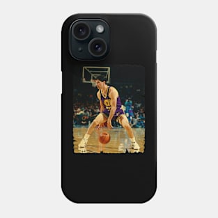 John Stockton - Vintage Design Of Basketball Phone Case