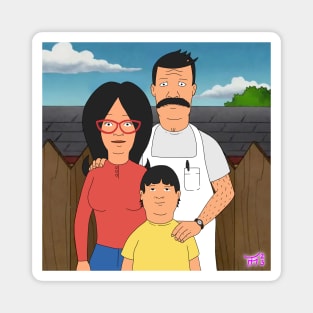 Burgers Belcher Family KOTH Magnet