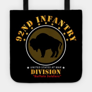 92nd Infantry Division - Buffalo Soldiers wo DS Tote