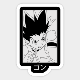 Gon Stickers Teepublic