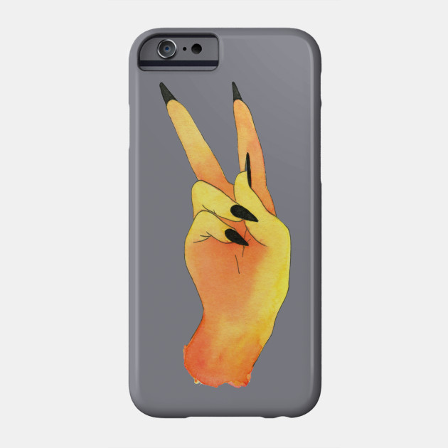 Watercolor Peace Sign Peace Sign Phone Case Teepublic
