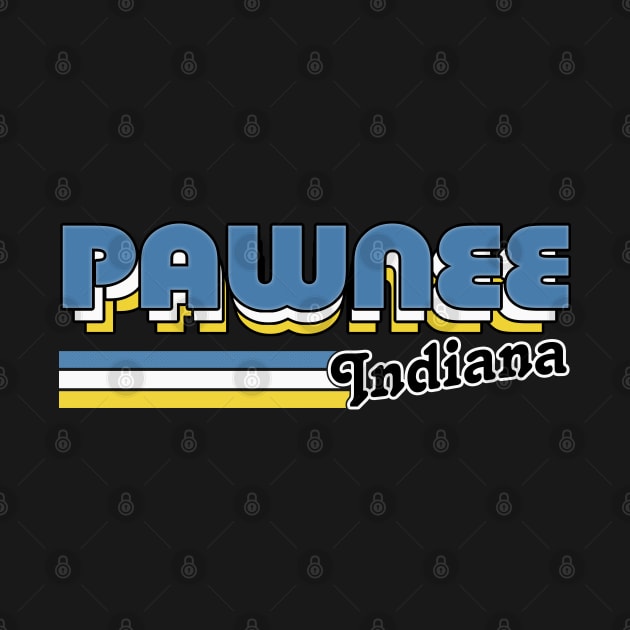 Pawnee, Indiana // Vintage Aesthetic Design by DankFutura