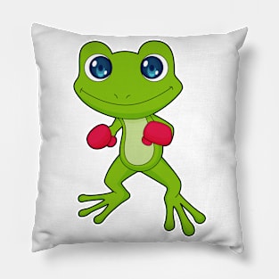 Frog Boxing Boxer Boxing gloves Pillow
