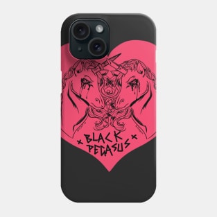 Black Pegasus Phone Case