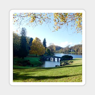 Stourhead Lake, View to the Pantheon Magnet