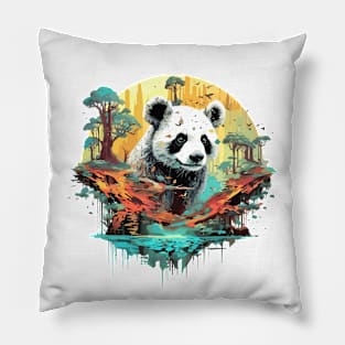 Giant Panda Animal World Wildlife Beauty Discovery Pillow