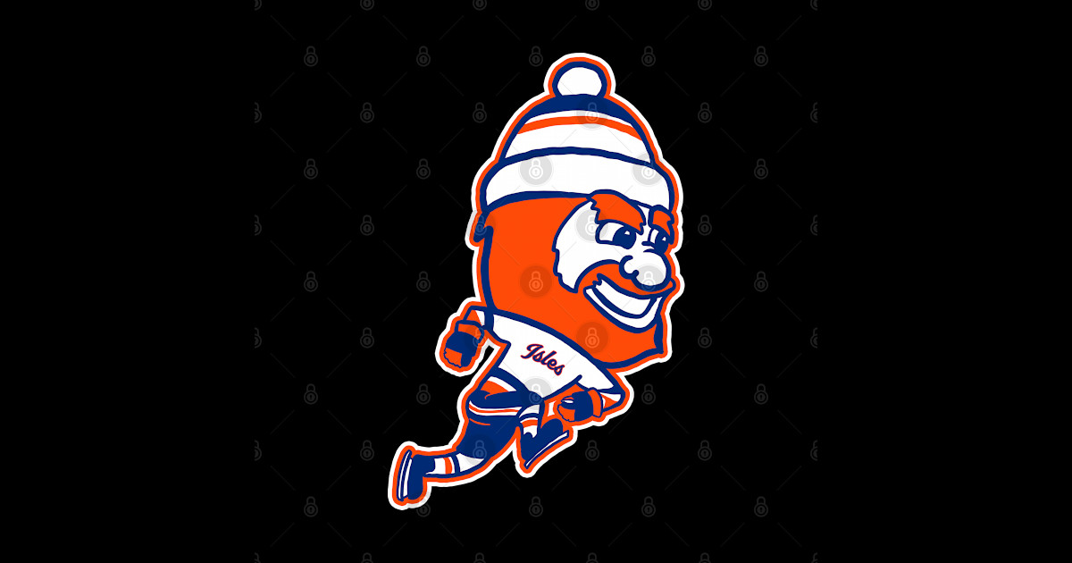 Mr. Fish - Islanders - Sticker | TeePublic