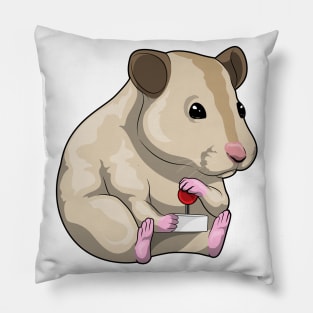 Hamster Gamer Controller Pillow