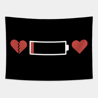 No love battery Tapestry