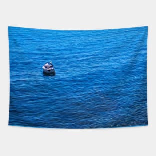 Summer Sea Boat Sailing Tapestry