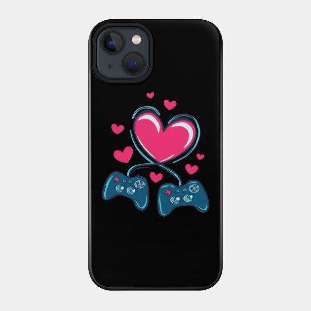 Gaming Love - Video Games - Phone Case