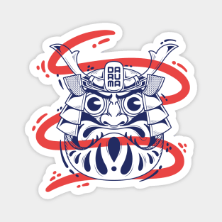 daruma doll illustration Magnet