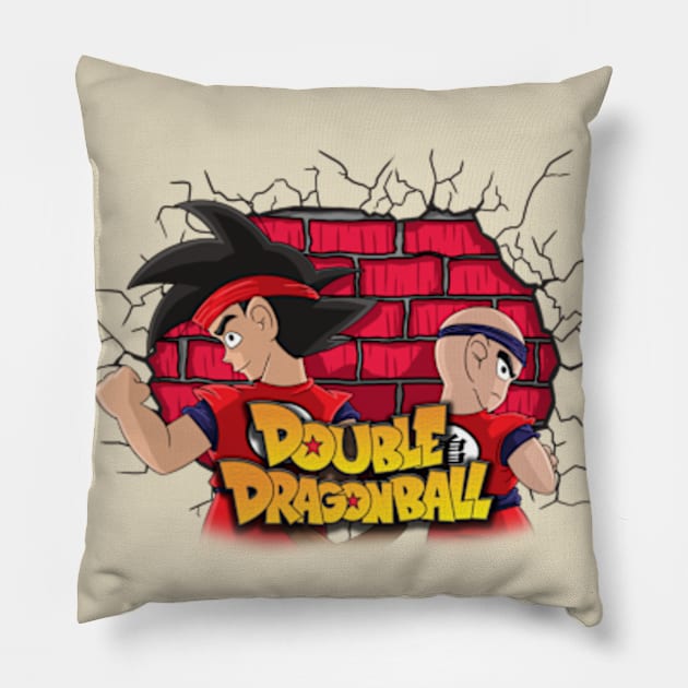 Double Dragonball Pillow by Captain_awesomepants