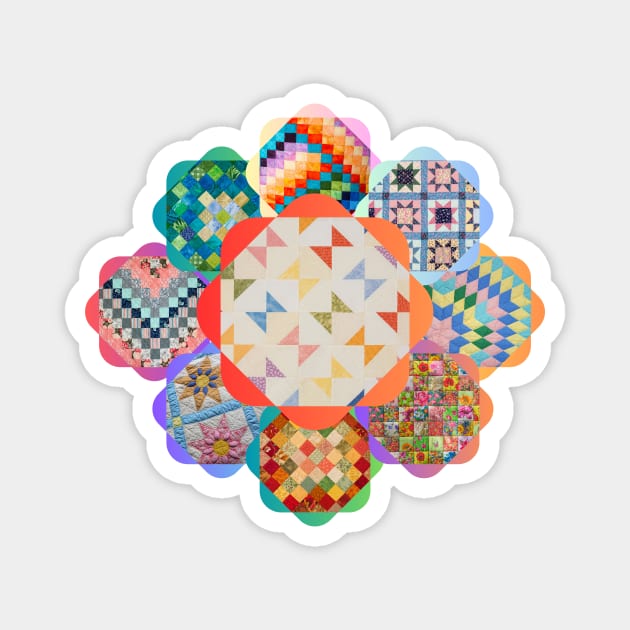 I love quilting Magnet by DadOfMo Designs