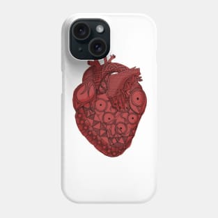 My Inuk Heart in red Phone Case