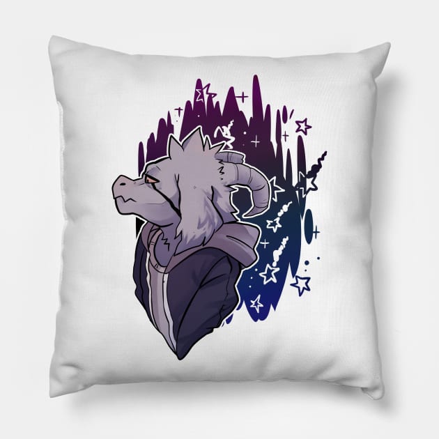 SwapFellShift Asriel Pillow by WiliamGlowing