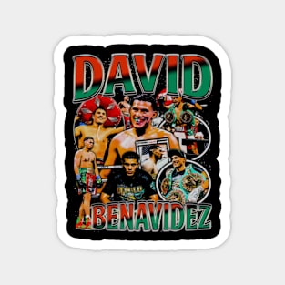 David Benavidez Vintage Bootleg Magnet