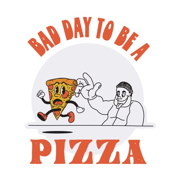 One small bite for man, one bad day to be a pizza by Mindful Iris shop