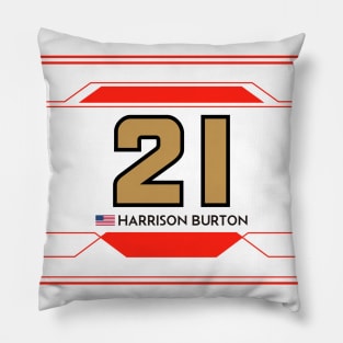 Harrison Burton #21 2023 NASCAR Design Pillow