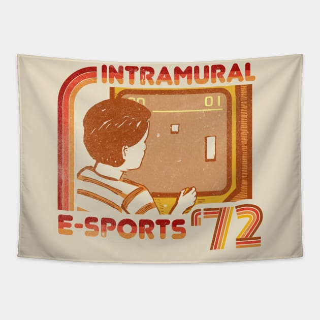 Intramural E-Sports 1972 Tapestry by TeeMagnet