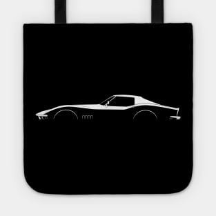 Chevrolet Corvette (C3) Silhouette Tote