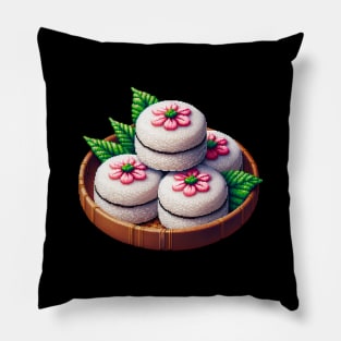 Mochi Kawaii Pixel Vintage Japan Pillow