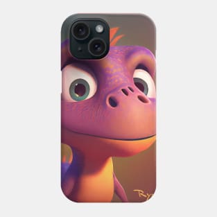 Baby Dinosaur Dino Bambino - Ryan Phone Case