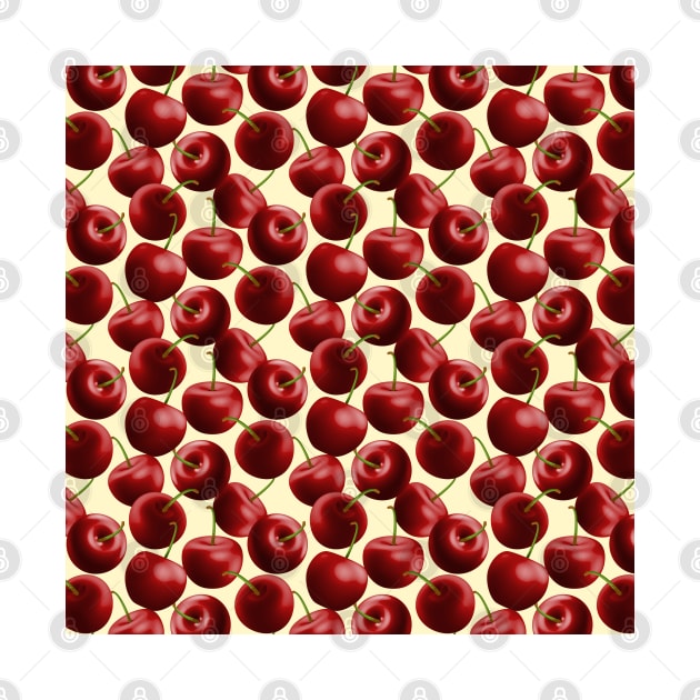 Cherries Pattern by Designoholic