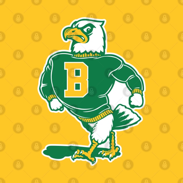 Brockport Golden Eagles Mascot by Carl Cordes