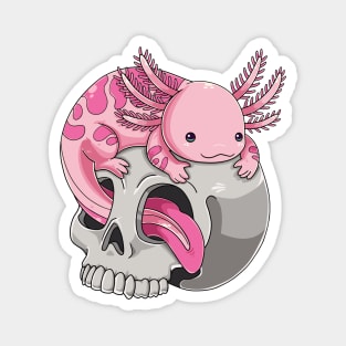 Axolotl on the Skull Throne: Reign of Cuteness Magnet