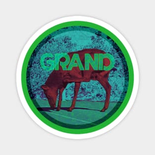 Grand Canyon National Park 7 Scratch Logo Magnet