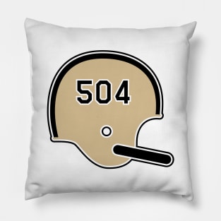 New Orleans Saints 504 Helmet Pillow