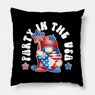 Party in the usa Pillow