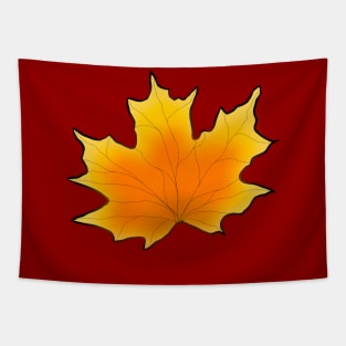 Maple Leaf in Autumn Tapestry