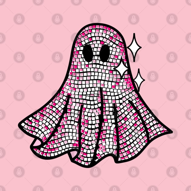 Pink Disco Ghost by izzyfaye