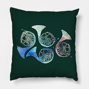 French Horns Pillow