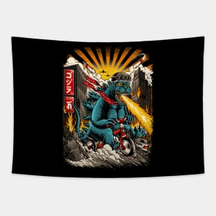 Zilla Rider Tapestry