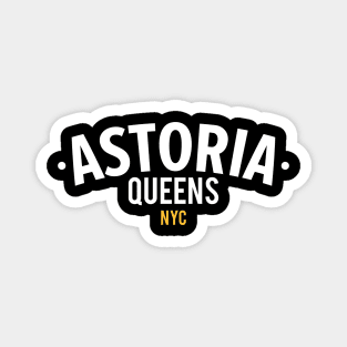 New York Queens - Queens Astoria - Queens logo Magnet