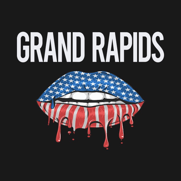 USA Flag Lips Grand Rapids by rosenbaumquinton52