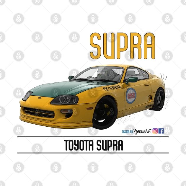 Supra Drift Classic Yellow by PjesusArt