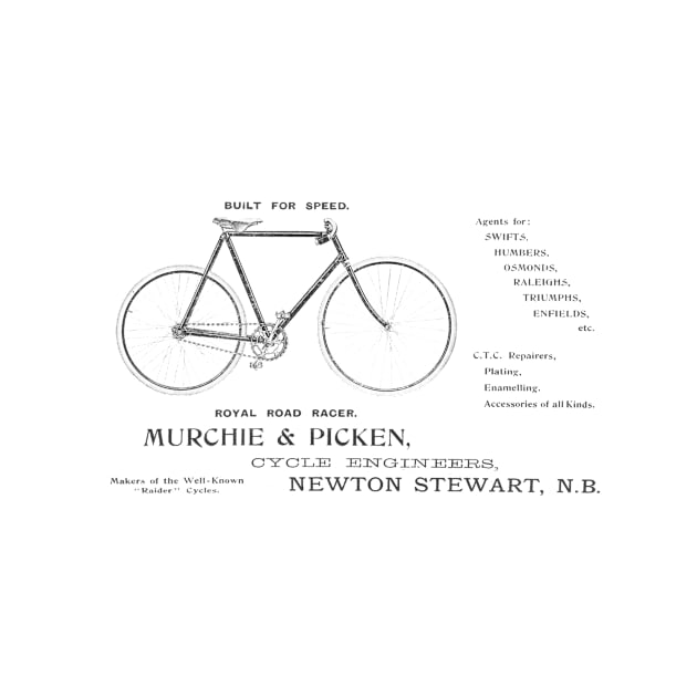 Vintage Advertisement - Bicycle by Seventy Seven