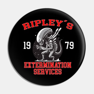 Ripley´s Extermination Services Pin