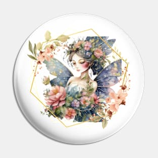 Floral Fairy Pin